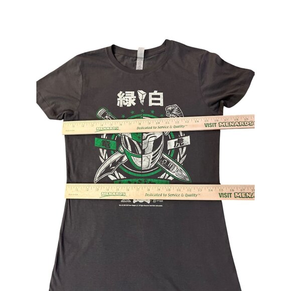 Lootcrate Power Rangers Mighty Morphin Anime Japanese Graphic T-Shirt Juniors M - Picture 9 of 11